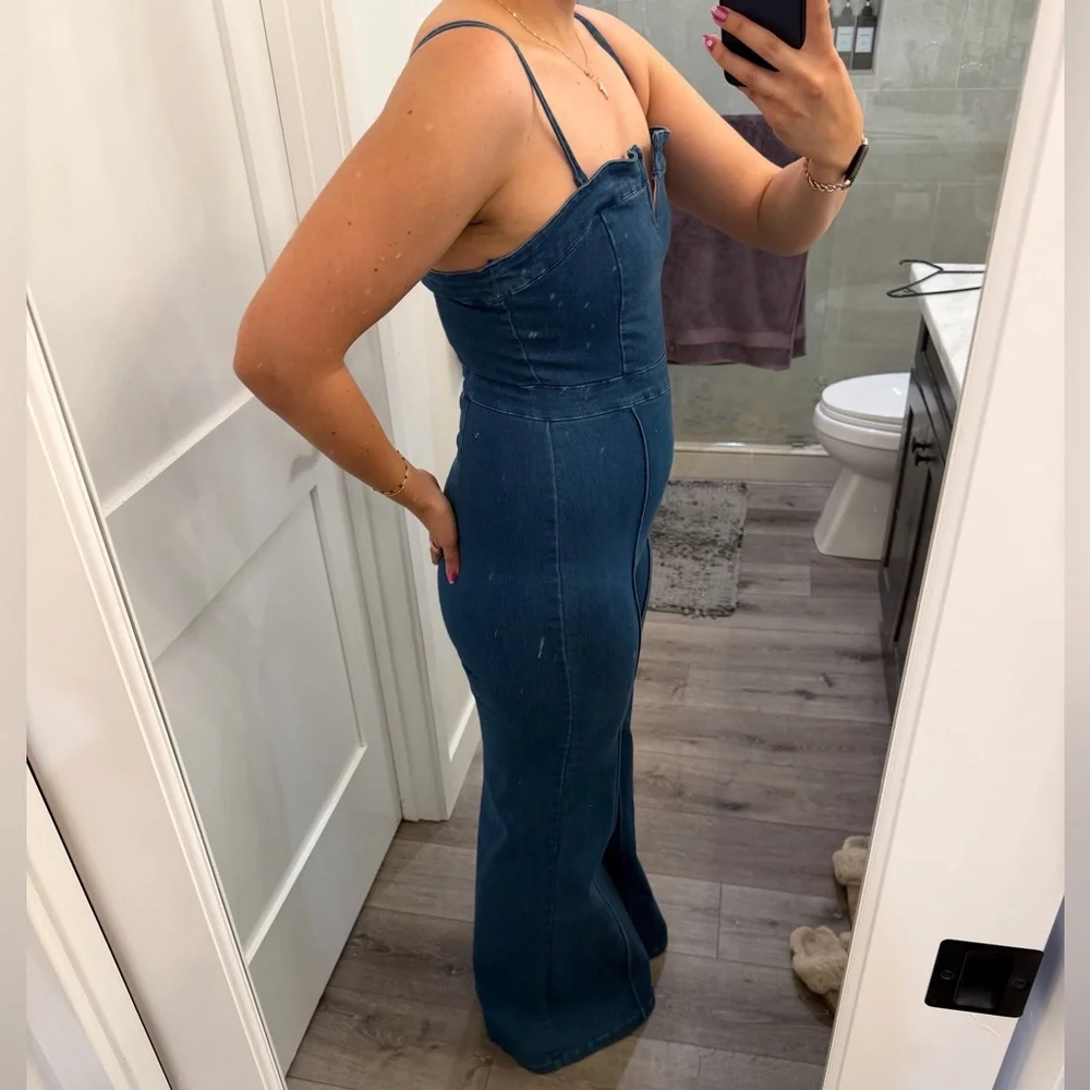 Denim jumpsuit - Picture 6 of 10